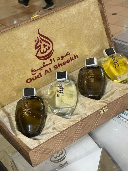 مجموعة عطور عود الشيخ الرجالي او النسائي